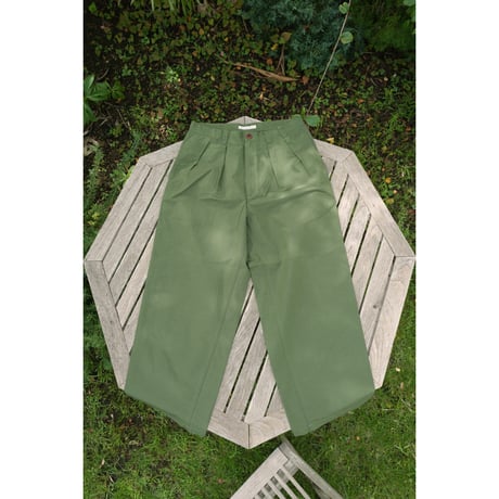 NOROLL / THICK WALK N.WEATHER PANTS / OLIVE GREEN