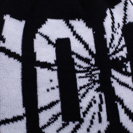 HOCKEY / SHATTER SKULLY BEANIE / BLACK