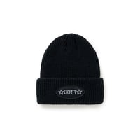 BoTT / BONES CUFF BEANIE / BLACK