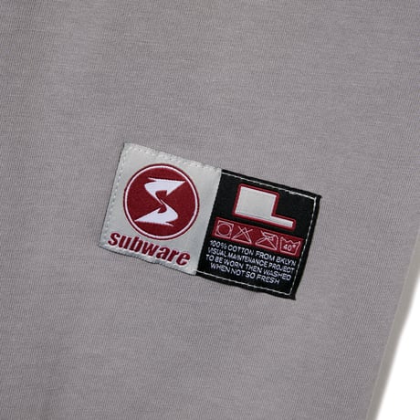 SUBWARE / STASH FOR SW SHORT SLEEVE TEE / ICE GREY