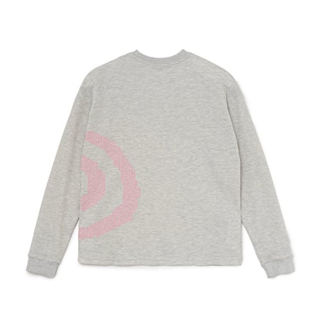 SOL soonerorlater / CROSS GURUGURU WAFFLE L/S TEE / GRAY