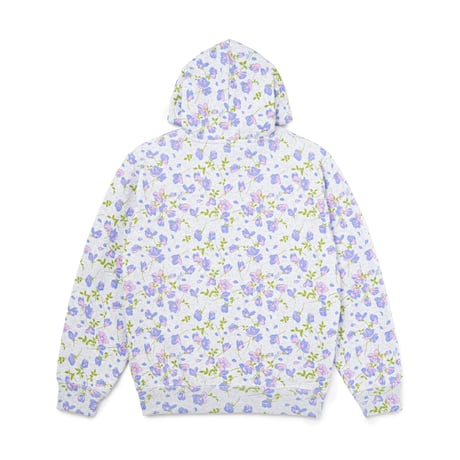 BoTT / FLOWER ZIP HOODIE / ASH