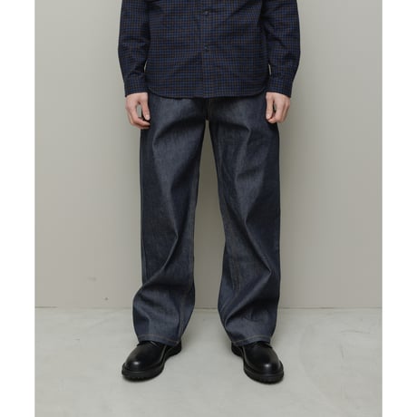 BAL / 12OZ STRAIGHT LEG 5P JEAN / INDIGO