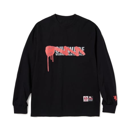 SUBWARE / DRIP LONG SLEEVE TEE / BLACK