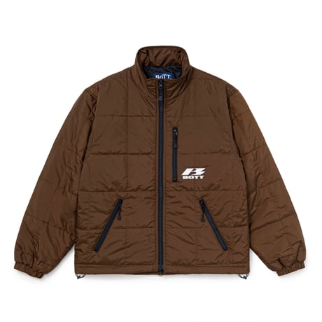 BoTT / SPEED LOGO QUILTED JACKET / BROWN