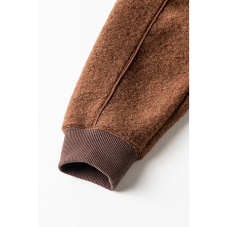 SAYHELLO / TRIP WOOL HALF-ZIP / CHARCOAL