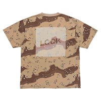 LQQK STUDIO / CAMO BOX LOGO TEE / CAMO