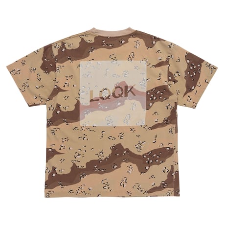 LQQK STUDIO / CAMO BOX LOGO TEE / CAMO