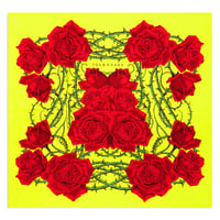 TEAM WORKS / BANDANA / ROSE CHARTREUSE