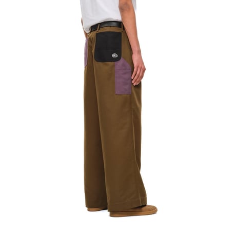 SOL soonerorlater / 2-TUCK PAINTER PANTS / MULTI