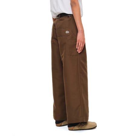 SOL soonerorlater / 2-TUCK PAINTER PANTS / BROWN
