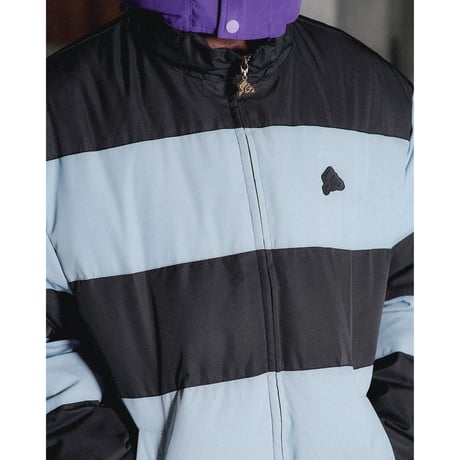SPECIAL GUEST K.K. / REVERSIBLE HOOD DOWN JACKET / LIGHT BLUE & BLACK