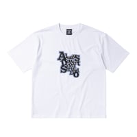 ADWYSD (ALWAYS DO WHAT YOU SHOULD DO) / GIRBURARD TEE / WHITE