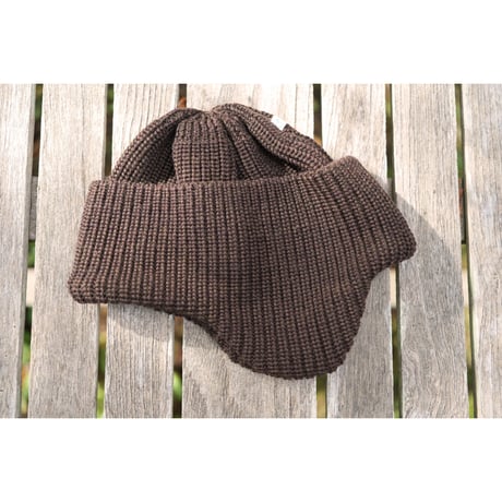 NOROLL / SIMPLE BEANIE / BROWN