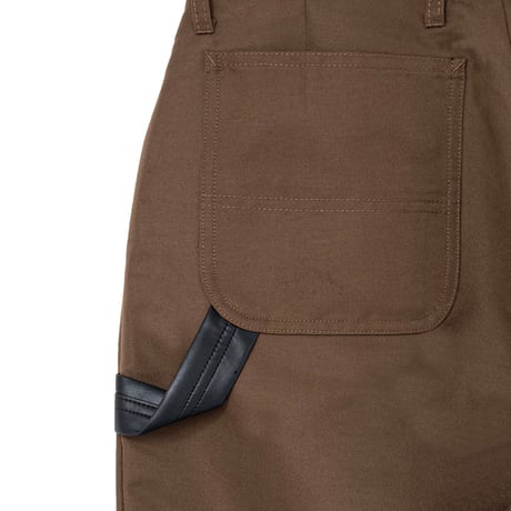 SOL soonerorlater / 2-TUCK PAINTER PANTS / BROWN