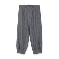 SOL soonerorlater / PIN-STRIPE BALLOON PANTS / GRAY