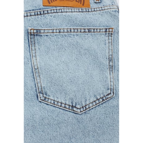 FUCKING AWESOME / x INDEPENDENT FA DOUBLE KNEE SHORT / LIGHT INDIGO