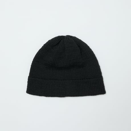 BAL / HAND KNIT BEANIE / BLACK