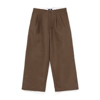 SOL soonerorlater / 2-TUCK PAINTER PANTS / BROWN