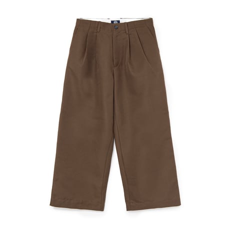 SOL soonerorlater / 2-TUCK PAINTER PANTS / BROWN