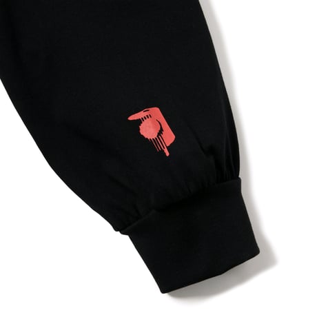 SUBWARE / DRIP LONG SLEEVE TEE / BLACK