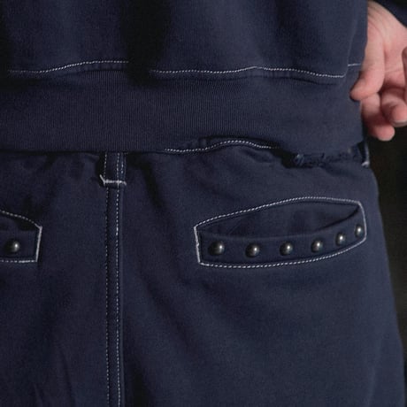 SPECIAL GUEST K.K. / STUDDED SWEAT PANTS / GRAY