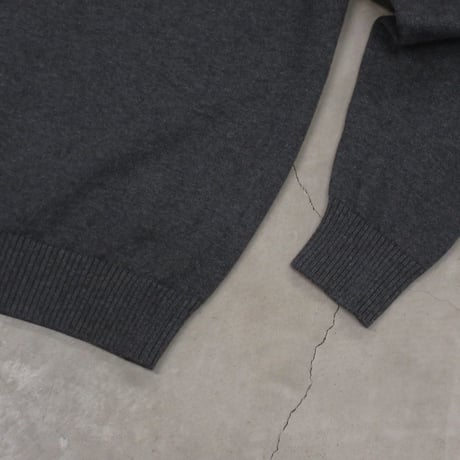 PAJA STUDIO / GLITTER COTTON SWEATER / CHARCOAL GRAY