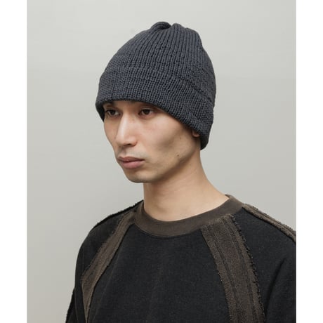 BAL / HAND KNIT BEANIE / BLACK