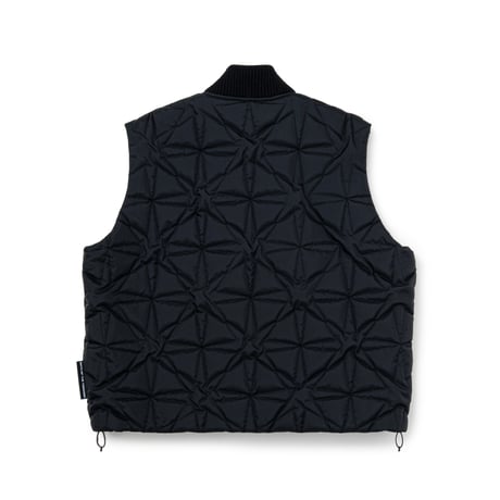 BoTT / SPARKLE QUILTED VEST / BLACK