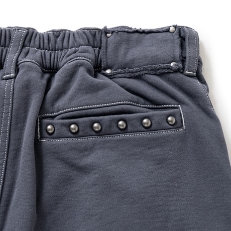 SPECIAL GUEST K.K. / STUDDED SWEAT PANTS / GRAY