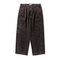 SAYHELLO / WASH CORD PANTS / CHARCOAL
