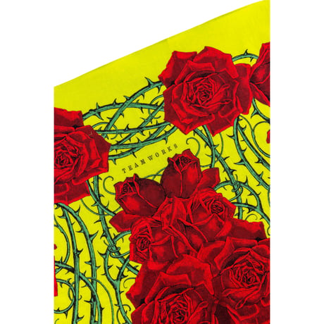 TEAM WORKS / BANDANA / ROSE CHARTREUSE