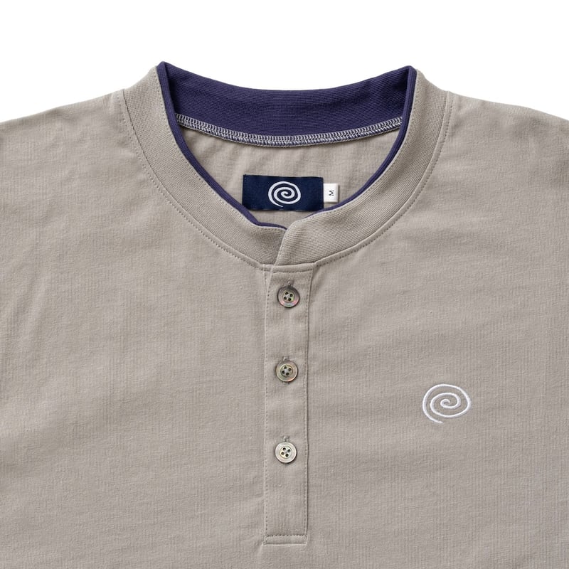 SOL soonerorlater / FAKE-LAYERED L/S TEE / GRAY