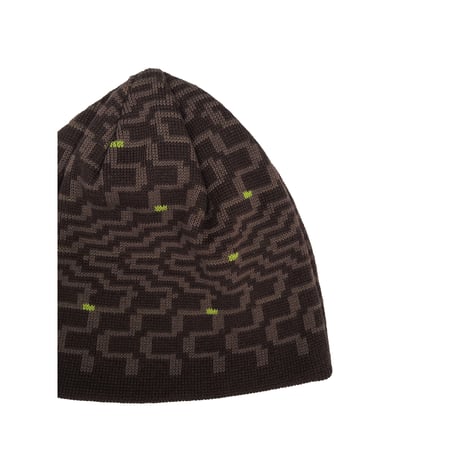 COMFORTABLE REASON / CHAOS INJECT BEANIE / BROWN