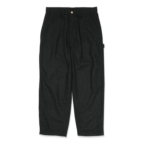 HOMBRE NINO / NEP TWEED PANTS / BLACK