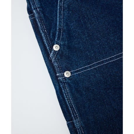 BAL / DENIM FAUX STITCH CARPENTER PANT / INDIGO