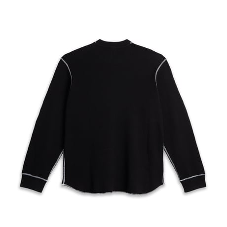POLAR SKATE CO. / DYLAN LS TEE / BLACK/WHITE