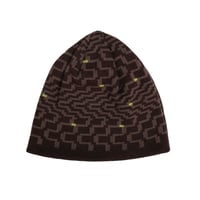 COMFORTABLE REASON / CHAOS INJECT BEANIE / BROWN