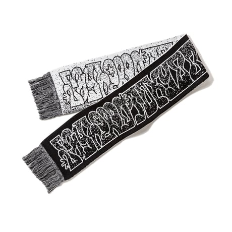 SAYHELLO / LETTERING MUFF / WHITE / BLACK