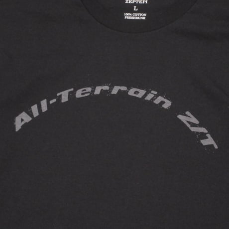 ZEPTEPI & Co. / LS TEE / ALL TERRAIN / BLACK