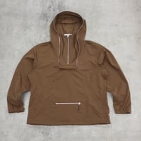 NOROLL / SUGARI MESH ANORAK / BROWN