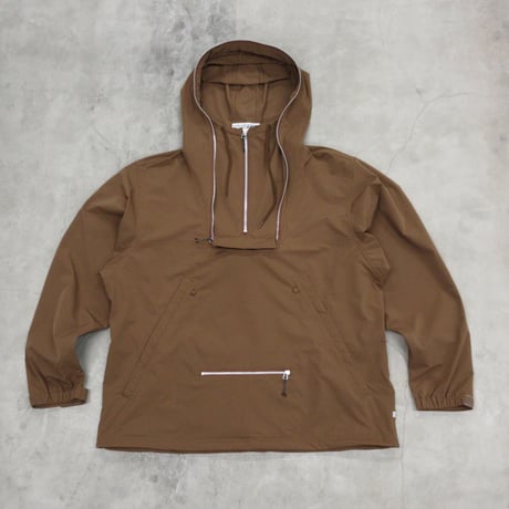 NOROLL / SUGARI MESH ANORAK / BROWN