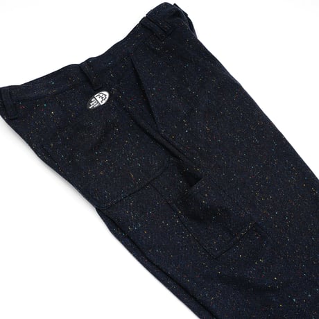 HOMBRE NINO / NEP TWEED PANTS / BLACK