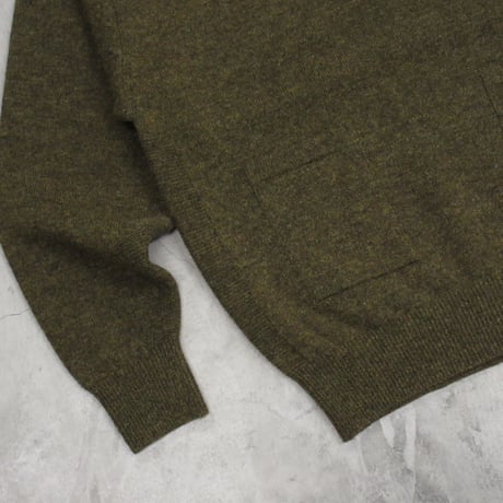 PAJA STUDIO / SEPARATE POCKET SWEATER / KHAKI