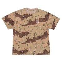 LQQK STUDIO / CAMO BOX LOGO TEE / CAMO