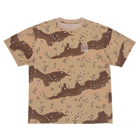 LQQK STUDIO / CAMO BOX LOGO TEE / CAMO
