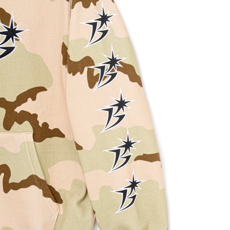 BoTT / B LOGO ZIP HOODIE / CAMO