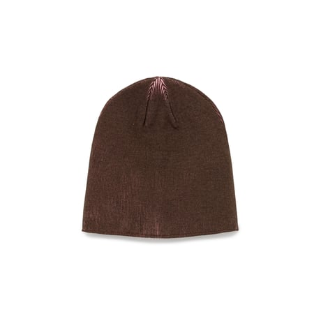 BoTT / OVERPRINT SKULLCAP BEANIE / BROWN