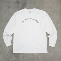 ZEPTEPI & Co. / LS TEE / ALL TERRAIN / WHITE