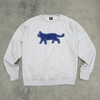PAJA STUDIO / CAT STITCH RAGLAN SWEATSHIRTS / HEATHER GRAY